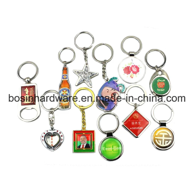 Custom Metal Key Chain Key Ring for Promotional Gift Craft