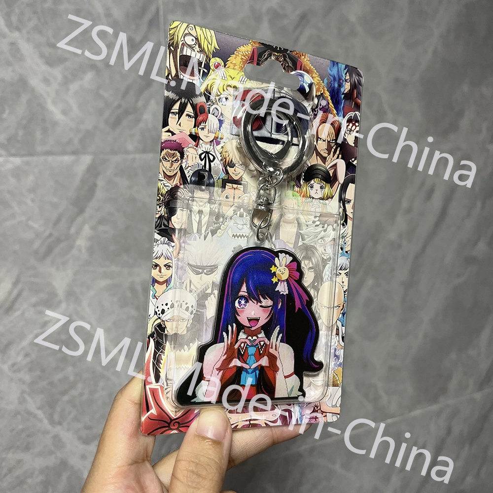 Wholesale 3D Motion Key Chain Acrylic Anime Decoration Pendants for Cars, Bags, etc. (Pls Contact us for Full Catalogs)